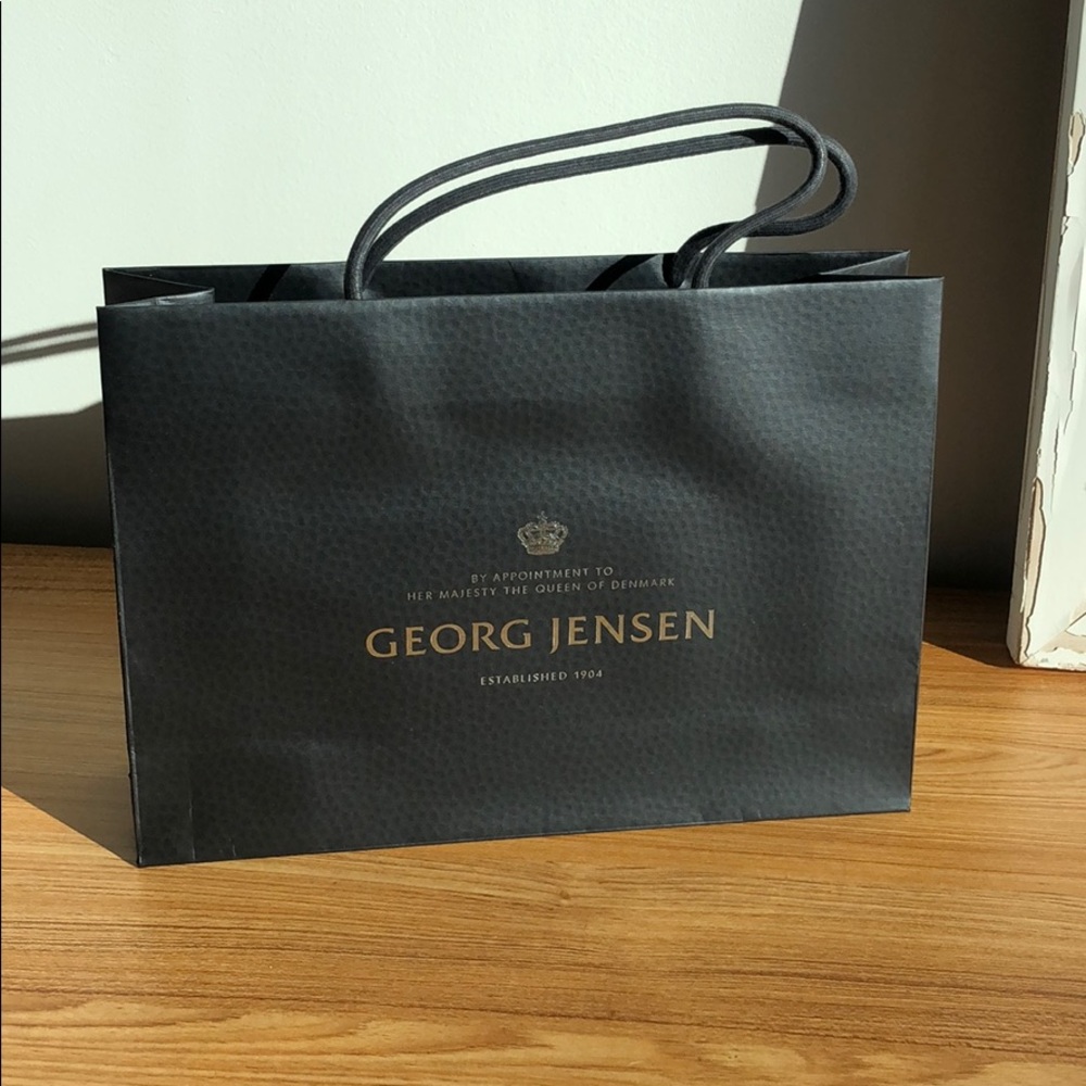 George Jensen gift bag shopping bag paper wrap